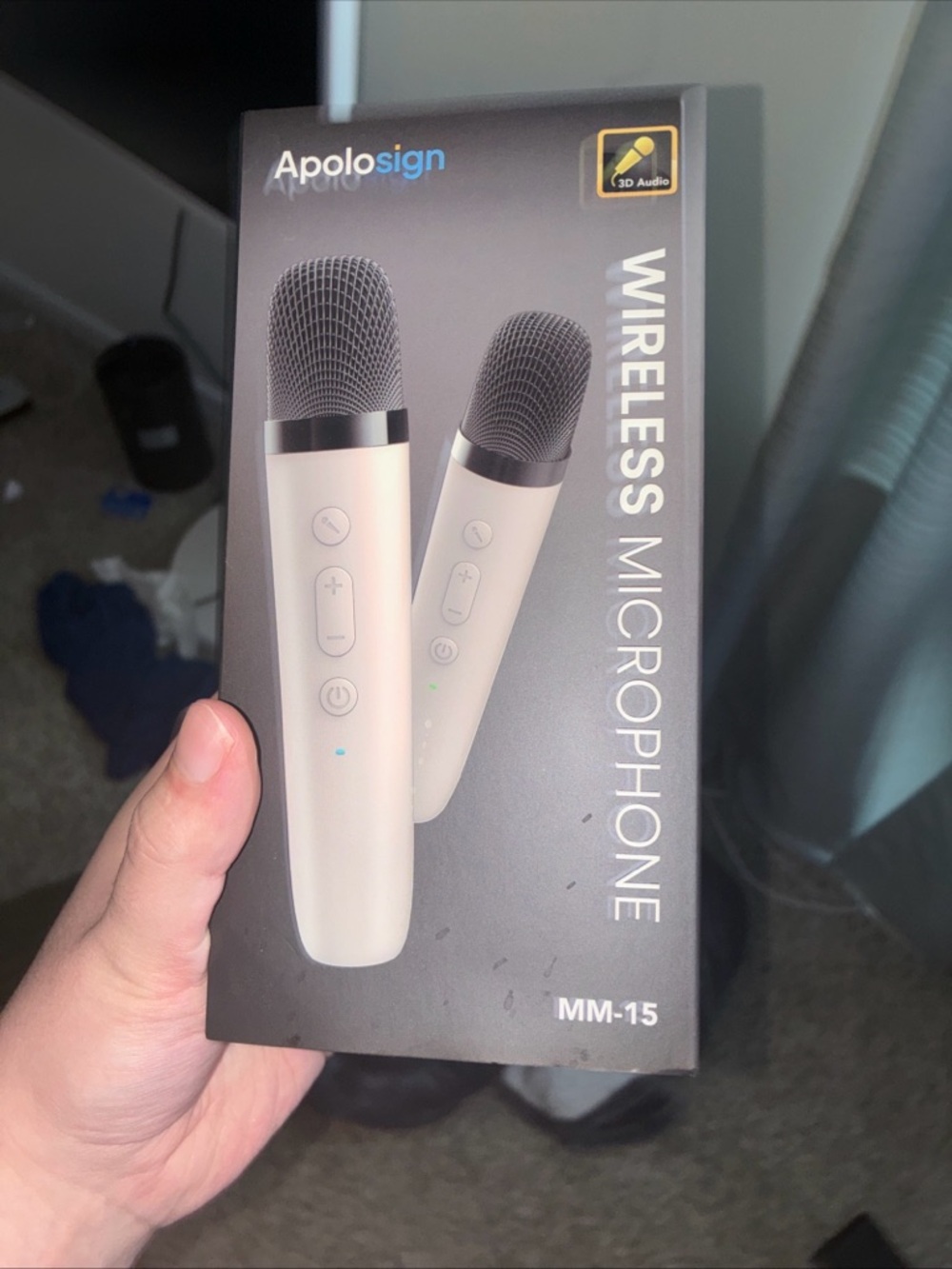 MM-15 Wireless Microphone - White